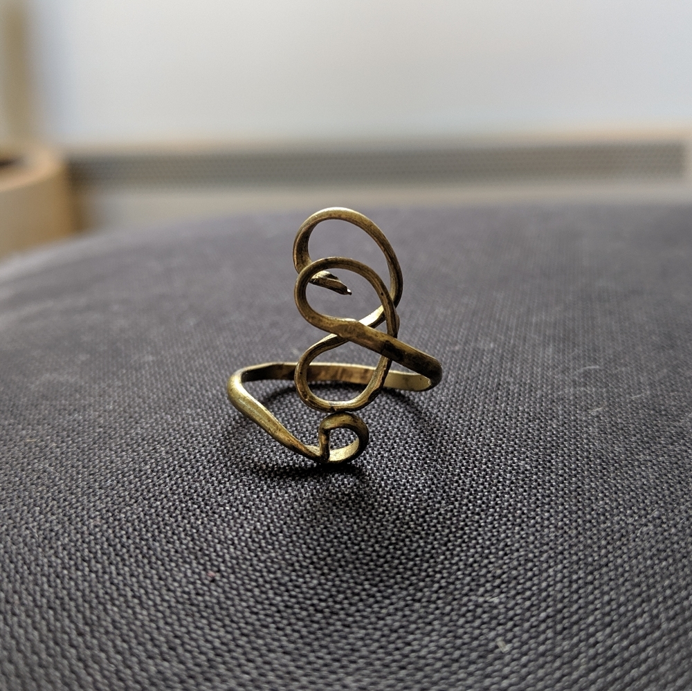 Beautiful brass ring